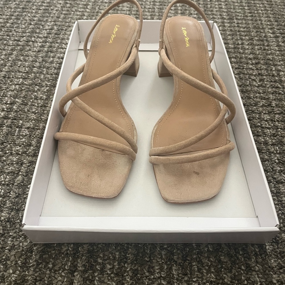 & Other Stories Strappy Block Heels